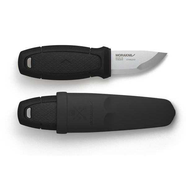Nůž outdoorový s pevnou čepelí MORAKNIVMora Eldris Black s pouzdrem - černý