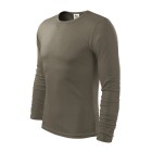 Triko s dlouhým rukávem MALFINI Fit-T Long 160g - army