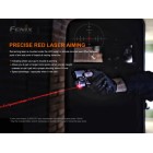 Svítilna na pistoli FENIX GL22 s laserem 750lm - černé