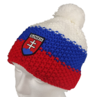 Čepice pletená SLOVAKIA se SZ - trikolóra