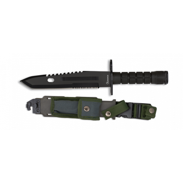 Nůž taktický s pevnou čepelí ALBAINOX MA32446 Survival Bayonet - černý