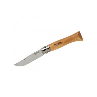 Nůž zavírací OPINEL N°08 INOX - buk
