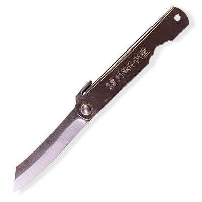 Nůž zavírací HIGONOKAMI L Steak - stříbrný
