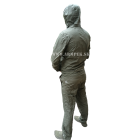 Kalhoty nepromokavé NORTHFINDER Northcover - forest green
