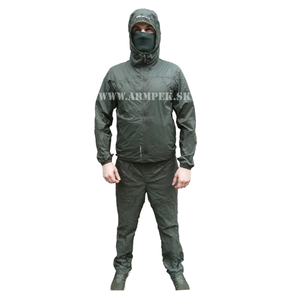 Kalhoty nepromokavé NORTHFINDER Northcover - forest green
