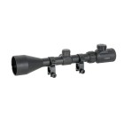 Puškohled PCS 3-9x50E podsvícený, se zvýšenou montáží 22mm - černý