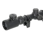 Puškohled PCS 3-9x50E podsvícený, se zvýšenou montáží 22mm - černý
