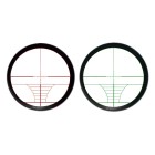 Puškohled PCS 3-9x50E podsvícený, se zvýšenou montáží 22mm - černý