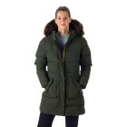 Bunda zateplená NORTHFINDER Meel dámská - dark green