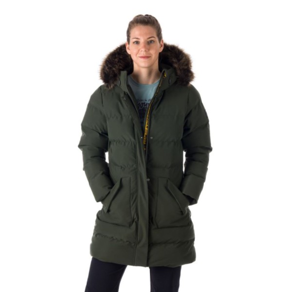 Bunda zateplená NORTHFINDER Meel dámská - dark green
