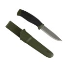 Nůž outdoorový s pevnou čepelí MORAKNIV ARMY Companion MG Carbon steel - zelený
