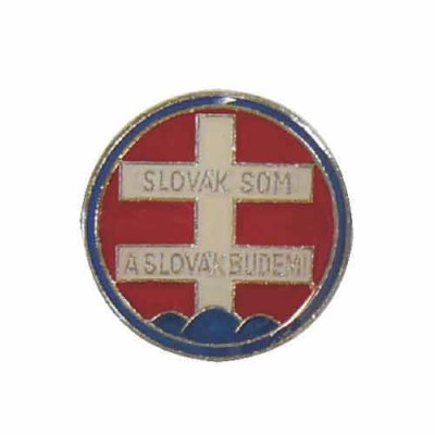 Odznak Slovák jsem - stříbrný