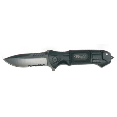 Nůž zavírací taktický WALTHER BTK Black Tac Knife - černý