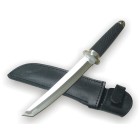 Nůž taktický s pevnou čepelí ALBAINOX 31618 s pogumovanou rukojetí - černý