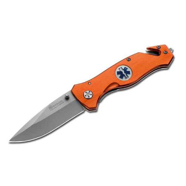 Nůž zavírací záchranářský MAGNUM 01 MB 364 Medic - oranžový