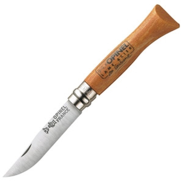 Nůž zavírací OPINEL No.08 Carbon - buk