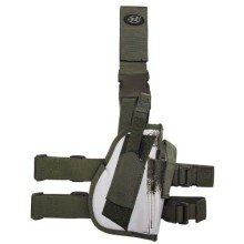 Pouzdro taktické stehenní MFH 30725O pravé - sněžný maskáč