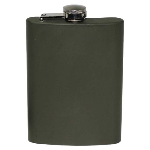Ploskáčka "nerez" MFH 33275A olivová - 225ml