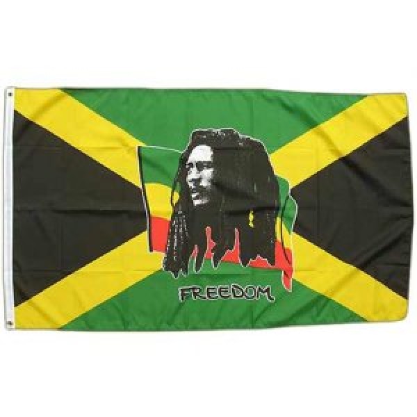 Vlajka velká 150x90cm - Bob Marley