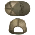 Kšiltovka MIL-TEC Net Baseball Cap - olivová