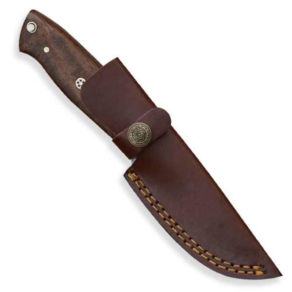 Nůž lovecký s pevnou čepelí DELLINGER Rosewood Extasy 8" - damaškový