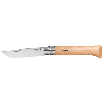 Nůž zavírací OPINEL No.12 INOX - buk