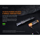 Svítilna taktická FENIX PD35 V3.0 nabíjecí - černá