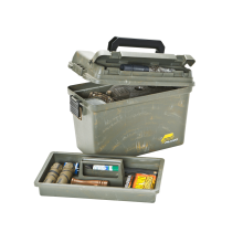 Bedna muniční plastová PLANO Field Ammo Box Large s přihrádkou, 10,5l - camo