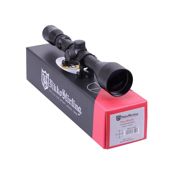 Puškohled NIKKO STIRLING Mount Master 4-12x50 s montáží 11mm