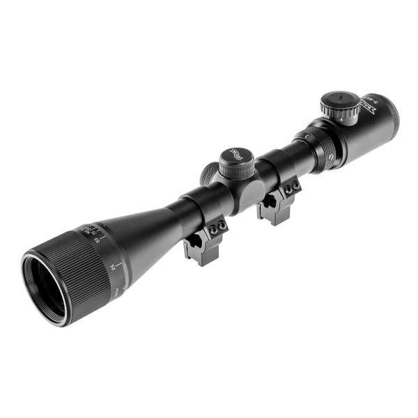 Puškohled WALTHER 3-9x40 FI s montáží 11mm, osvětlený - černý