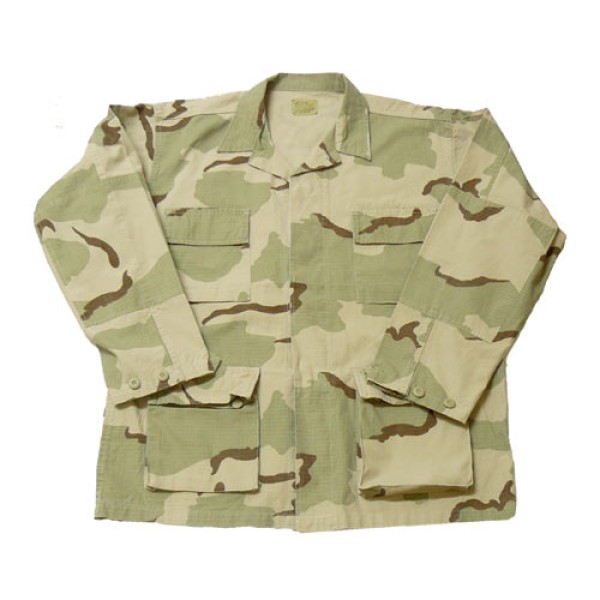 Blůza BDU Mil-Tec- US TEESAR Rip/Stop - poušť 3F