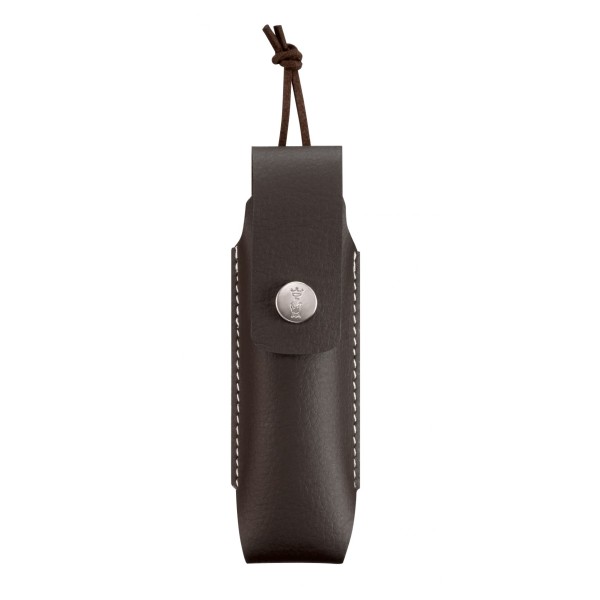 Pouzdro na nůž OPINEL Alpine, kožené - hnědé