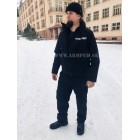 Bunda SECURITY kombinovaná 3v1 - černá