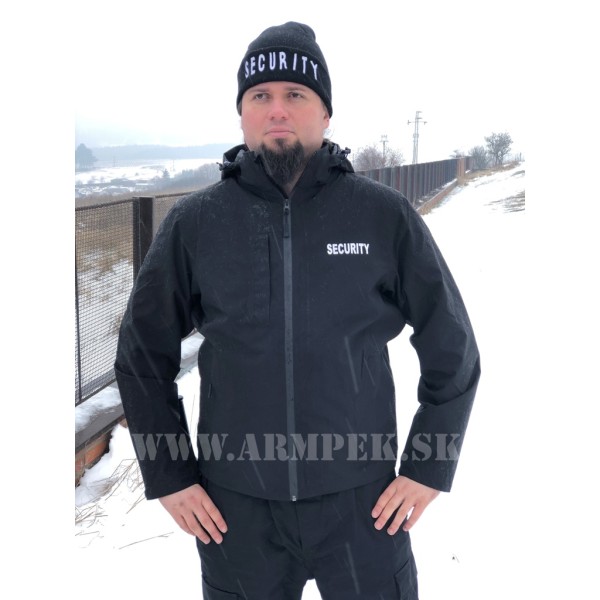 Bunda SECURITY kombinovaná 3v1 - černá