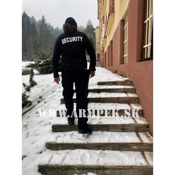 Bunda SECURITY kombinovaná 3v1 - černá