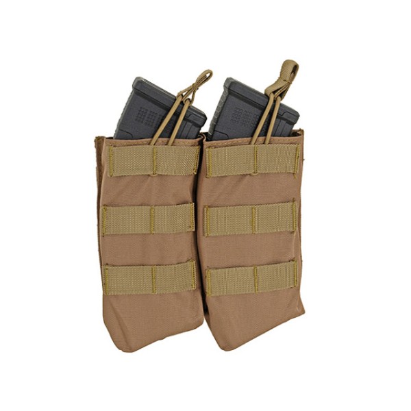 Sumka na 2 zásobníky 8FIELDS pro AK 7,62x39mm - coyote