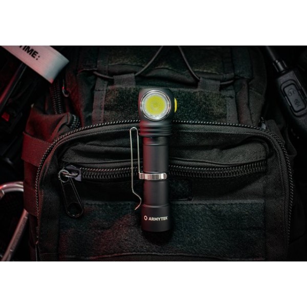 Svítilna multifunkční ARMYTEK Wizard C2 Magnet USB White - černé