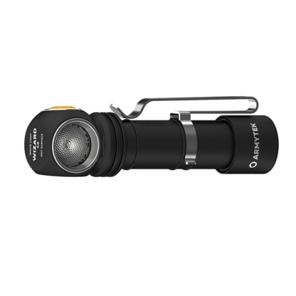 Svítilna multifunkční ARMYTEK Wizard C2 Magnet USB White - černé