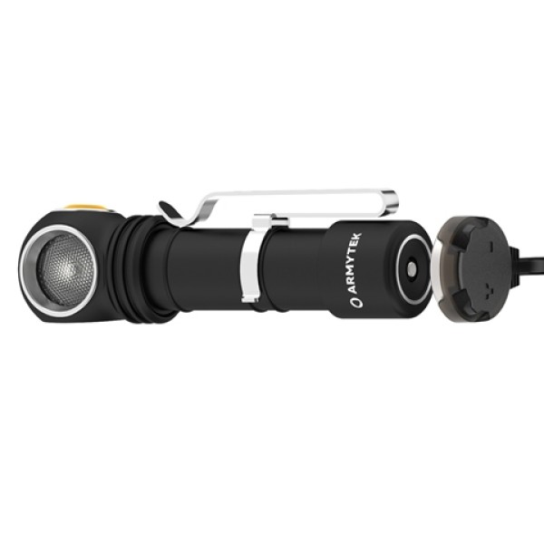 Svítilna multifunkční ARMYTEK Wizard C2 Magnet USB White - černé