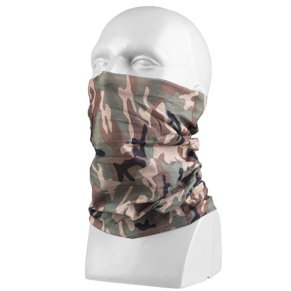 Šátek multifunkční MIL-TEC - woodland