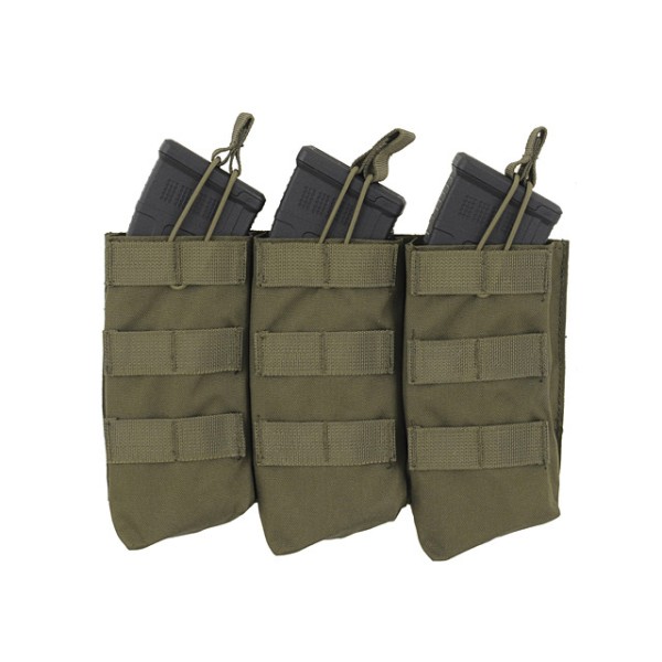 Sumka na 3 zásobníky pro AK 7,62x39mm - olivová