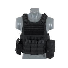 Vesta taktická 8FIELDS Lightweight AAV FSBE Assault Vest System V2 - černá