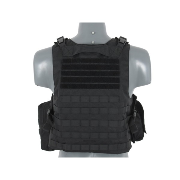 Vesta taktická 8FIELDS Lightweight AAV FSBE Assault Vest System V2 - černá