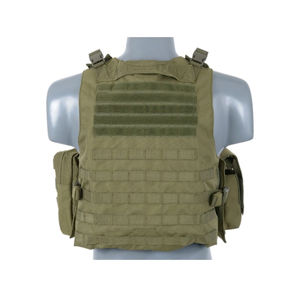 Vesta taktická 8FIELDS Lightweight AAV FSBE Assault Vest System V2 - olivová