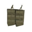 Sumka na 2 zásobníky pro AK 7,62x39mm - olivová