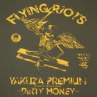 Triko YAKUZA Flying Riots - olivové