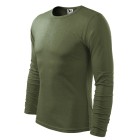 Triko s dlouhým rukávem MALFINI Fit-T Long 160g - khaki olivové